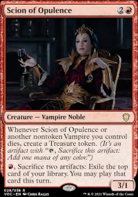 Scion of Opulence 1 - Innistrad Crimson Vow Commander Decks