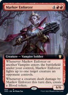 Markov Enforcer 2 - Innistrad Crimson Vow Commander Decks