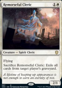 Remorseful Cleric - Innistrad Crimson Vow Commander Decks