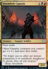 Stromkirk Captain - Innistrad Crimson Vow Commander Decks