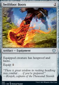 Swiftfoot Boots - Innistrad Crimson Vow Commander Decks