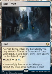 Port Town - Innistrad Crimson Vow Commander Decks