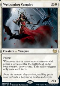 Welcoming Vampire 1 - Innistrad: Crimson Vow