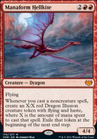 Manaform Hellkite 1 - Innistrad: Crimson Vow