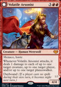 Volatile Arsonist 1 - Innistrad: Crimson Vow