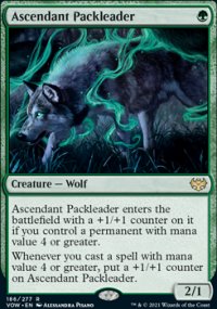 Ascendant Packleader 1 - Innistrad: Crimson Vow