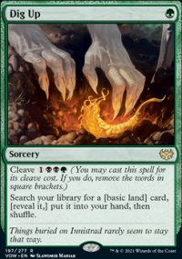 Dig Up 1 - Innistrad: Crimson Vow