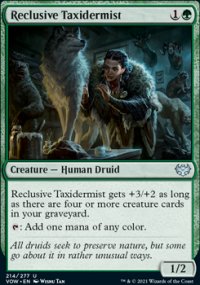 Reclusive Taxidermist 1 - Innistrad: Crimson Vow