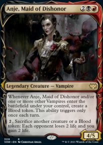 Anje, Maid of Dishonor - 