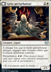 Geist perturbateur<br>Perturbation ruse