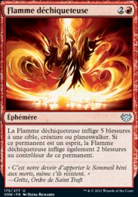 Flamme dchiqueteuse - 