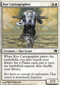 Kor Cartographer - Venser vs. Koth