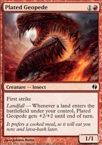 Plated Geopede - Venser vs. Koth