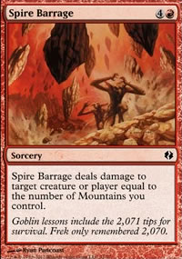 Spire Barrage - 