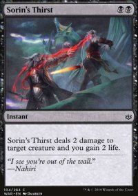 Sorin's Thirst - 