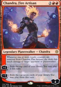 Chandra, Fire Artisan - War of the Spark