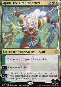 Ajani, the Greathearted - War of the Spark