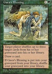 Gaea's Blessing - Weatherlight