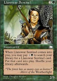 Llanowar Sentinel - 