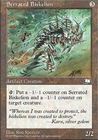 Serrated Biskelion - Weatherlight