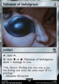 Talisman of Indulgence 1 - Doctor Who