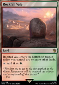 Rockfall Vale 1 - Doctor Who