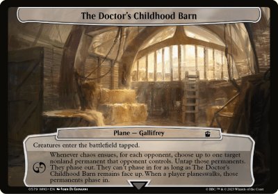 The Doctor's Childhood Barn - 