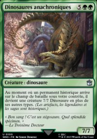 Dinosaures anachroniques - 