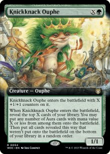 Knickknack Ouphe 2 - Wilds of Eldraine Commander Decks