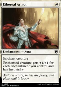 Ethereal Armor - Wilds of Eldraine Commander Decks