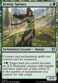 Destiny Spinner - Wilds of Eldraine Commander Decks