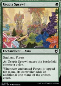 Utopia Sprawl - Wilds of Eldraine Commander Decks