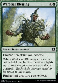 Warbriar Blessing - 