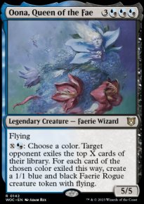 Oona, Queen of the Fae - Wilds of Eldraine Commander Decks