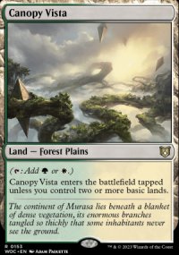 Canopy Vista - Wilds of Eldraine Commander Decks