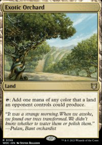 Exotic Orchard - Wilds of Eldraine Commander Decks