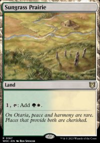 Sungrass Prairie - Wilds of Eldraine Commander Decks