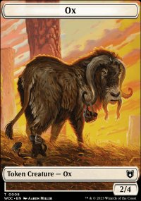 Ox - Wilds of Eldraine Commander Decks