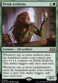 Elvish Archivist 1 - Wilds of Eldraine