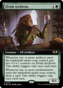 Elvish Archivist 2 - Wilds of Eldraine