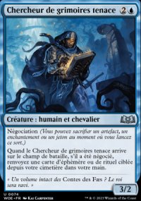 Chercheur de grimoires tenace - 