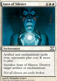 Aura of Silence - 10th Edition