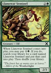 Sentinelle de Llanowar - 