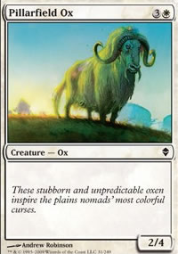 Pillarfield Ox - Zendikar