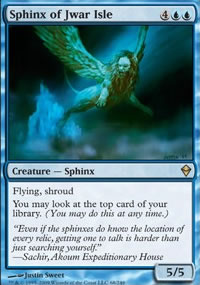 Sphinx of Jwar Isle - Zendikar