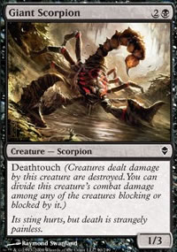 Giant Scorpion - Zendikar