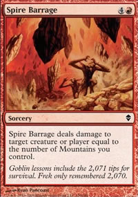 Spire Barrage - 
