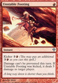 Unstable Footing - 