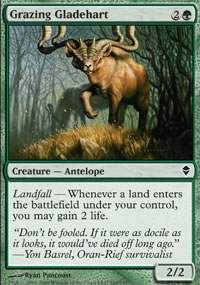 Grazing Gladehart - Zendikar