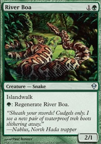 River Boa - Zendikar